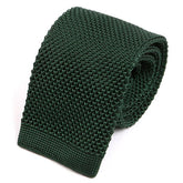Rich Green Silk Knitted Tie - Tie Doctor